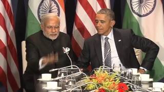 PM Modi meets US President Barack Obama in Paris | PMO
