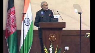 PM 's address in new Parliament building of Afghanistan | PMO