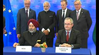 PM at EU-India summit in Brussels | PMO