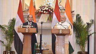 Joint statement by PM Narendra Modi and Egyptian President Abdel Fattah el-Sisi | PMO