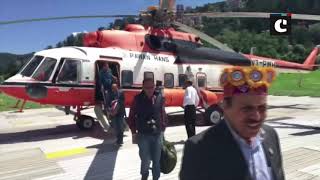 HP Minister RL Markanda airlift from Kaza to Shimla after 3 days