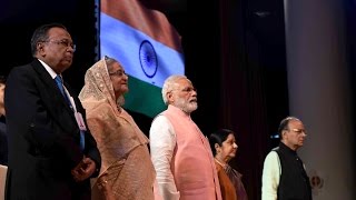 PM Modi & PM Sheikh Hasina at a programme to honour Indian soldiers martyred in the 1971 war | PMO