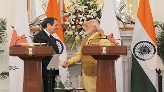 PM Modi at Exchange of Agreements & Press Statement with President of Cyprus Mr. Nicos Anastasiades