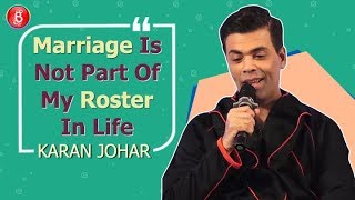 Karan Johar: Marriage Is Not Part Of My Roster In Life