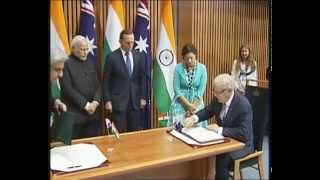 Signing of Bilatral agreements  India & Australia | PMO