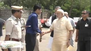 PM Narendra Modi reaches Chhattisgarh | PMO