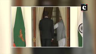 PM Modi meets Zambian President Edgar Lungu at Hyderabad House