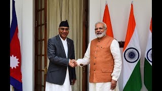PM Modi with PM of Nepal Mr. Sher Bahadur Deuba at Joint Press Statements | PMO