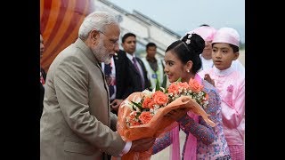 Ceremonial Welcome for PM Modi in Myanmar | PMO