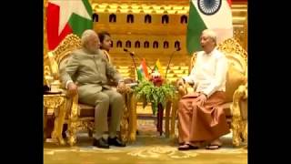 PM Modi meets Myanmar President U Htin Kyaw | PMO