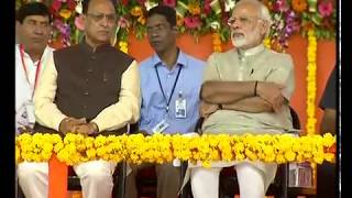 PM Modi Lays Foundation Stone of Greenfield Airport at Rajkot, Gujarat | PMO