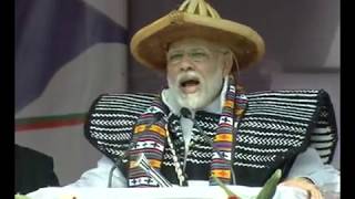 PM Modi's Speech in Arunachal Pradesh at the unveiling of various development projects to the nation