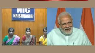 Ujjwala Yojana beneficiaries from Tamil Nadu shares the positive changes of LPG with PM Modi | PMO