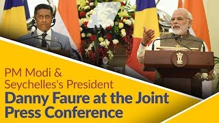 PM Modi & Seychelles's President Danny Faure at the Joint Press Conference in India | PMO
