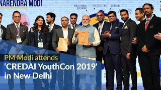PM Modi attends 'CREDAI YouthCon 2019' in New Delhi | PMO