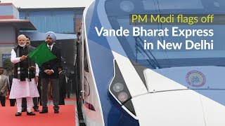 PM Modi flags off Vande Bharat Express in New Delhi | PMO