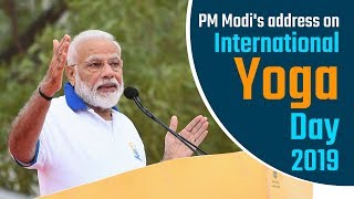 PM Modi's address on the occasion of International Yoga Day 2019 in Ranchi, Jharkhand