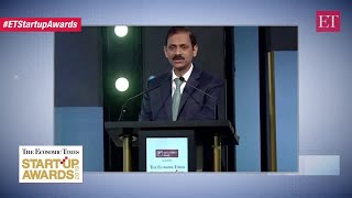 IDFC First Bank CEO V Vaidyanathan delivers closing address at ET Startup Awards 2019