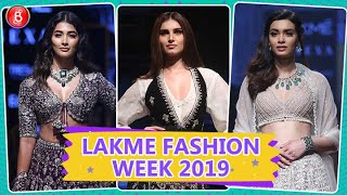 Lakme Fashion Week 2019: Pooja Hegde, Diana Penty & Tara Sutaria channel their inner divas on ramp