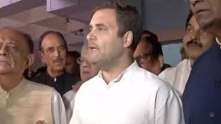 "Things Not Normal In J&K Rahul Gandhi addresses media after being sent back from Srinagar
