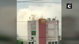 Noida: Fire breaks out at Spice Mall