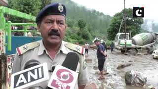 NH-5 blocked after heavy rainfall in HP’s Shimla