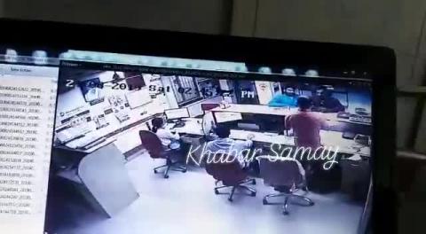 Robbery in Muthoot Finance, CCTV