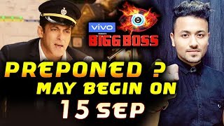 Bigg Boss 13 May Get PREPONED? | Here's WHY | Salman Khan Show