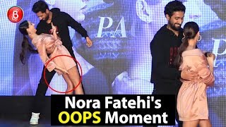 Nora Fatehi's OOPS Moment On Stage While Dancing With Vicky Kaushal