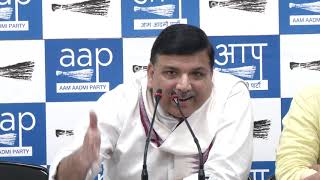 Congress Leader Ajay Maken Duping Delhiites says AAP RS Leader Sanjay Singh