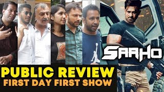 SAAHO PUBLIC REVIEW | First Day First Show | Prabhas, Shraddha Kapoor