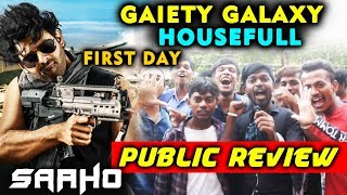 SAAHO Public Review | Gaiety Galaxy Theatre | Housefull | Prabhas, Sharddha Kapoor