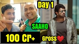 Saaho Movie Box Office Collection Day 1 Across India, Prabhas Film Crosses 100 Cr Gross