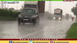 Aravalli મોડાસાના ગ્રામ્યપંથકમાં ધોધમાર વરસાદ