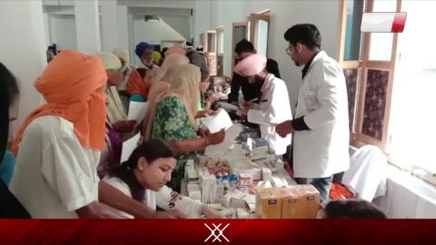 Anandpur Sahib में Flood पीड़ितों के लिए लगाया Medical Camp