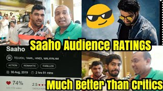 Saaho Movie Audience Ratings Is Much Better Than Critics Rating, Here's The Proof