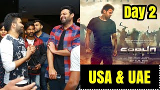 Saaho Movie Box Office Collection Day 2 In USA And UAE