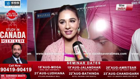 Exclusive Interview | Mandy Takhar | Jobanpreet Singh | Saak | Dainik Savera