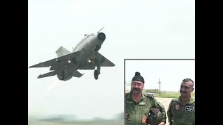 Watch: Abhinandan Varthaman flies MiG-21 sortie with IAF chief BS Dhanoa