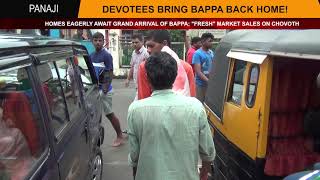 GANESH CHATURTHI: Devotees Bring Bappa Back Home; Booming Sales on Chovoth!