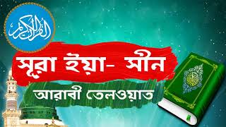Surah Yasin With Bangla Translation | সুমধুর কন্ঠে সূরা ইয়াসিন আরাবী তেলওয়াত - Surah Yasin Full