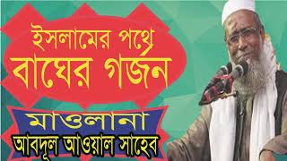 বাংলা বেষ্ট ওয়াজ 2019 । ইসলামের পথে বাঘের গর্জন দিলেন হুজুর । lNew Best Bangla Waz | Islamic BD