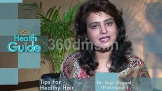 Watch Healthy Diet and Tips To Get Rid Of Hair Problem