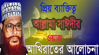 Bangla Waz Mahfil 2019 | Allama Delwar Hossain Saidy bangla Waz | Waz Video | Allama Saidy Best Waz