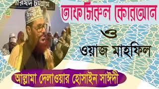 Delwar Hossain Saidy Best Waz Mahfil | Bangla Waz 2019 | Bangla Waz Mahfil allama Saidy | Islamic BD