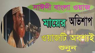 Bangla Waz 2019 | Islamic Waz Mahfil | Allama Delwar Hossain Saidy Bangla Waz | Islamic BD