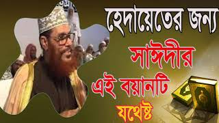 Exclusive Bangla Waz | Allama Delwar Hossain Saidy  Bangla Waz | Islamic BD | Bangla Waz Mahfil