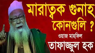 Tafajjul Hoq Hobigongy Waz Mahfil | মারাত্বক গুনাহগুলো সম্পর্কে জেনে নিন । Bangla Best Waz Mahfil