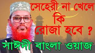 Best Waz Allama Saidi | Allama Delwar Hossain Saidi Full Bangla Waz | যে ওয়াজ শুনে মানুষ আজো কাঁদে