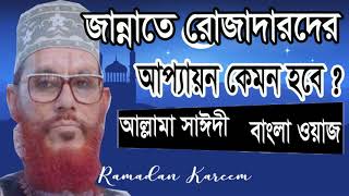 Allama Delwar Hossain Saidy Bangla Waz | Bangla Waz 2019 | Islamic Bangla Mahfil allama Saidy